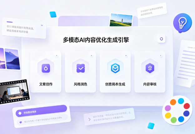 南谯区AI智能内容优化创新 多模态生成技术丰富数字内容创作生态