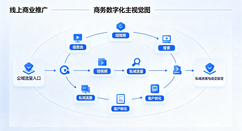 南谯区线上商业推广怎么做？全域流量闭环搭建与低成本转化实战指南